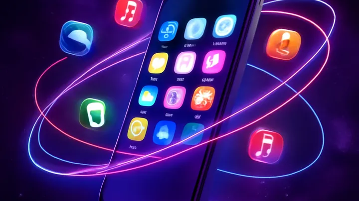 97777BET COM - Sleek smartphone floating in space 97777BET COM Sleek smartphone floating in space